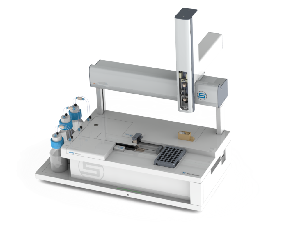 Viskosimeter & Rheometer on a Chip VROC AG